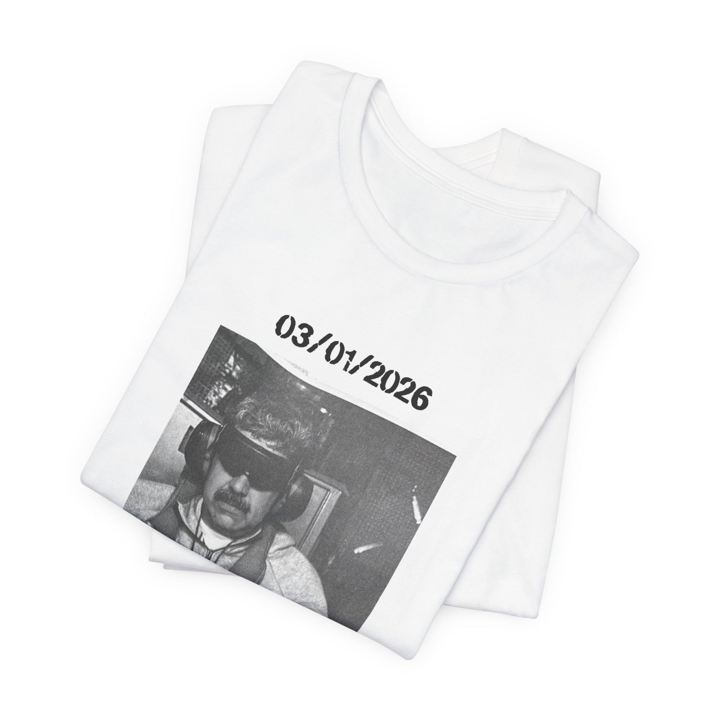 03/01/2026  —  White Graphic T-Shirt